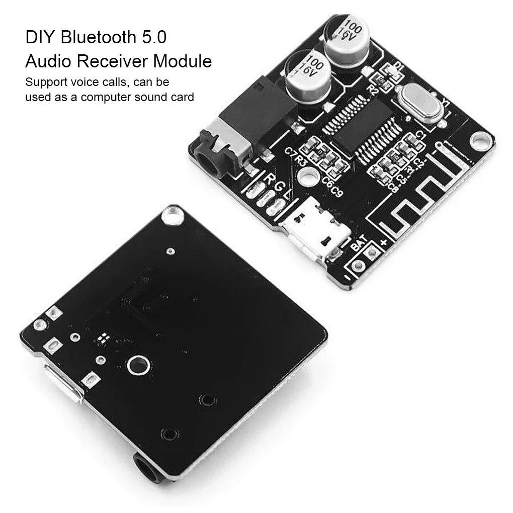 

Sound Box Electric Bluetooth-compatible Amplifier Board Wireless DC 3.7-5V Audio Amp Module Subwoofer DIY Crafting