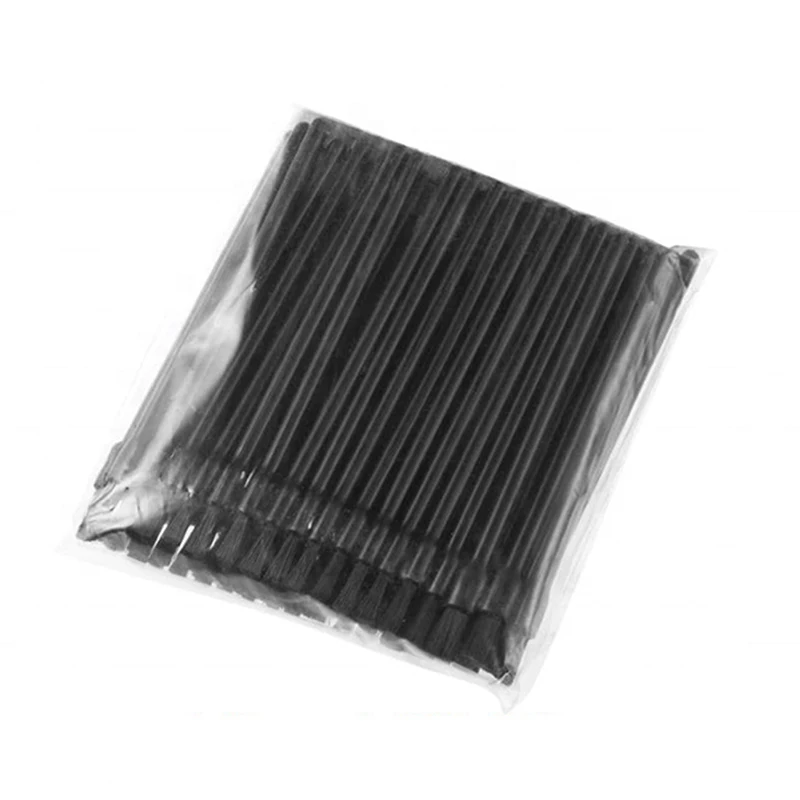 50 шт. искусственные палочки для губной помады плоская кисть многофункциональная