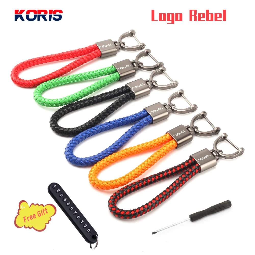 

2023 Keychain For Honda Rebel CMX 300 500 1100 Metal Keyring Key Chain Holder Men Gift Accessories Cmx300 Cmx500 Cmx1100 Red