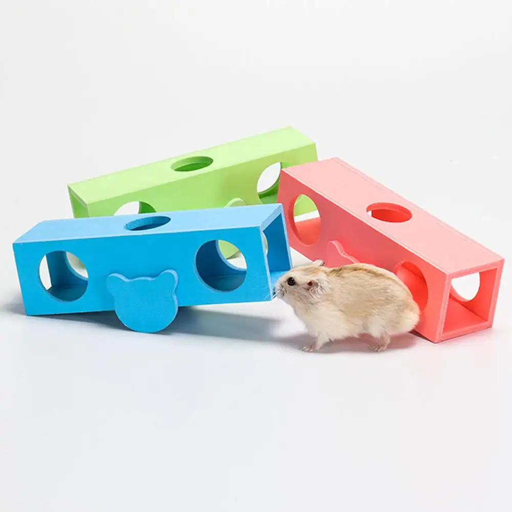 

Pet Hamster Toys Wooden Seesaw Toys Small Animal Activity Climb Toy DIY Hamster Cage Accessories