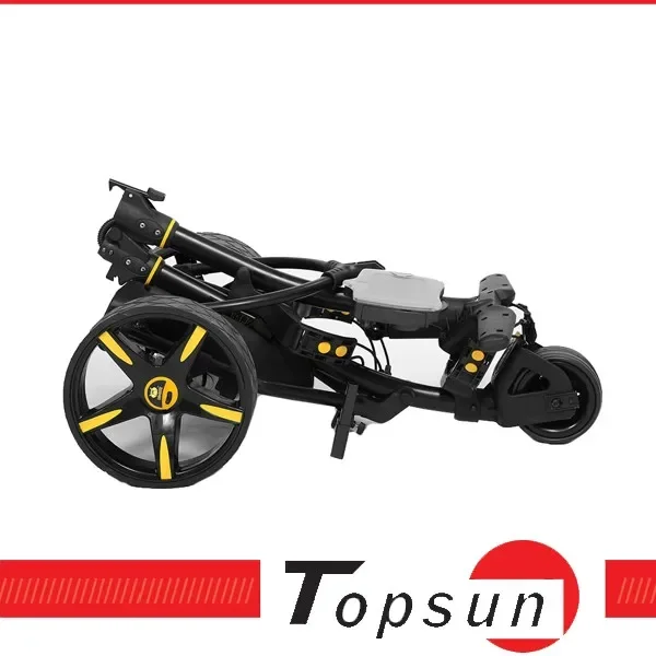 Дизайнерская горячая электрическая тележка для гольфа с дистанционным