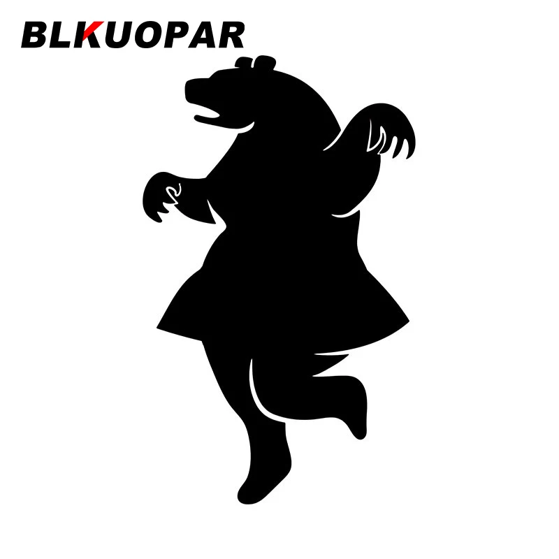 

BLKUOPAR A Bear In юбка стикер для автомобиля Ван аниме креативная наклейка окклюзия царапины кондиционер украшение доски для серфинга автомобиля