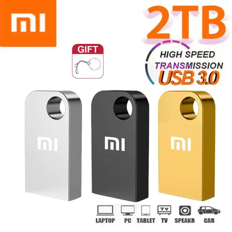 Оригинальный флеш-накопитель Xiaomi Pen Drive 2 ТБ USB 3 0 металлический большой емкости 1