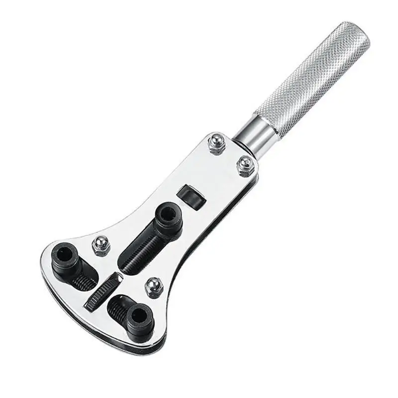 Watch Repair Tools Kit Adjustable Screw Back Remover Wrench Watch Case Opener 3jaw Open Cover