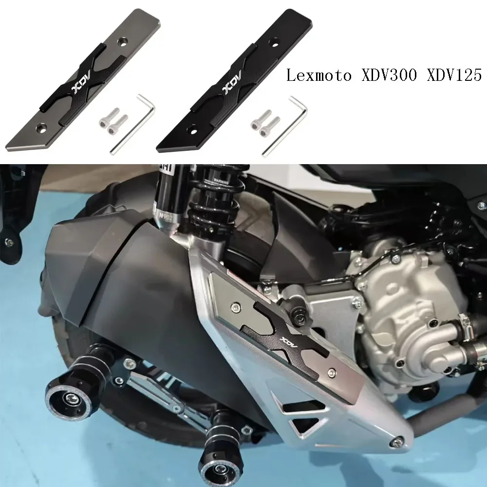 Новый декоративный кронштейн для выхлопной трубы Lexmoto XDV300 XDV125 XDV 300 125