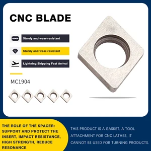 MC0903 MC1204 MC1604 1904 MD1103 MD1504 1506 MV1603 T16-S MT1603 MT2204 RN1204 CNC Lathe Accessories Shim Tungsten Steel Tools