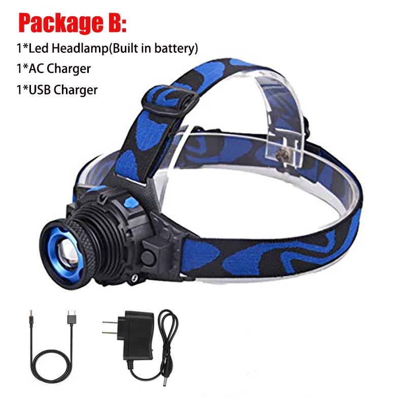 

TITANFIRE ЗК20 водонепроницаемый налобный фонарь 8000 люмен