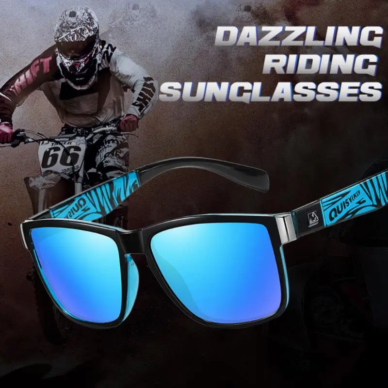 

QUISVIKER Brand Sun Goggles Camping Hiking Driving Eyewear Sport Sunglasses New UV400 Glasses Unisex Fishing Rider Glasses