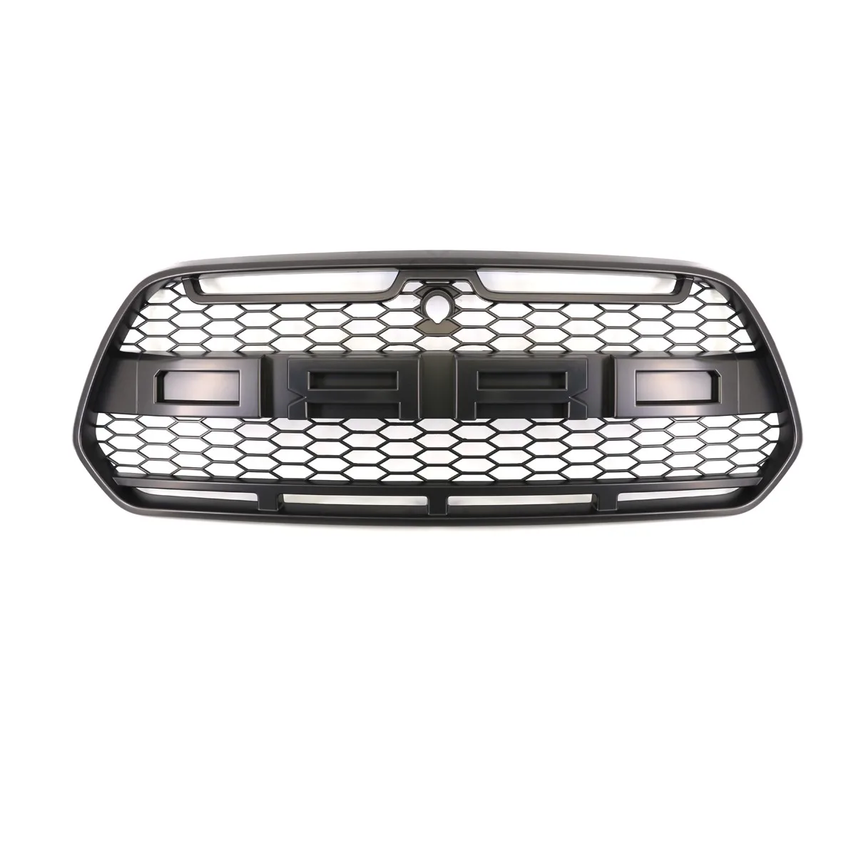 For Transit Raptor Style Grills For Ford Transit 2015-2018 Car Front Bumper Center Grille Mesh Honeycomb Racing Radiator Grille