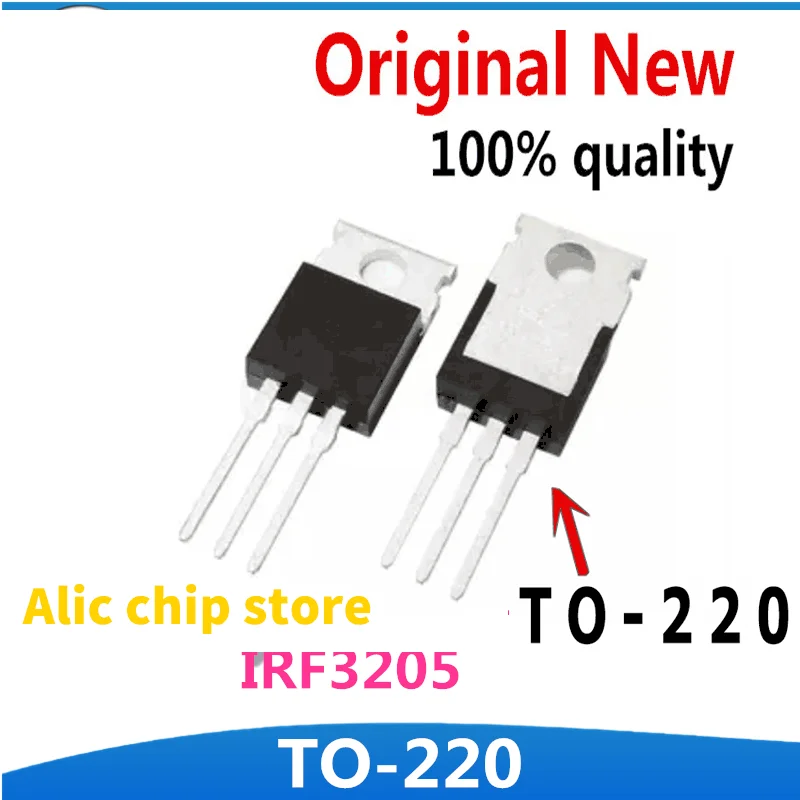 

50pcs/lot New IRF1404 IRF1405 IRF1407 IRF2807 IRF3710 LM317T IRF3205 Transistor TO-220 TO220 IRF1404PBF IRF1407PBF IRF3205PBF