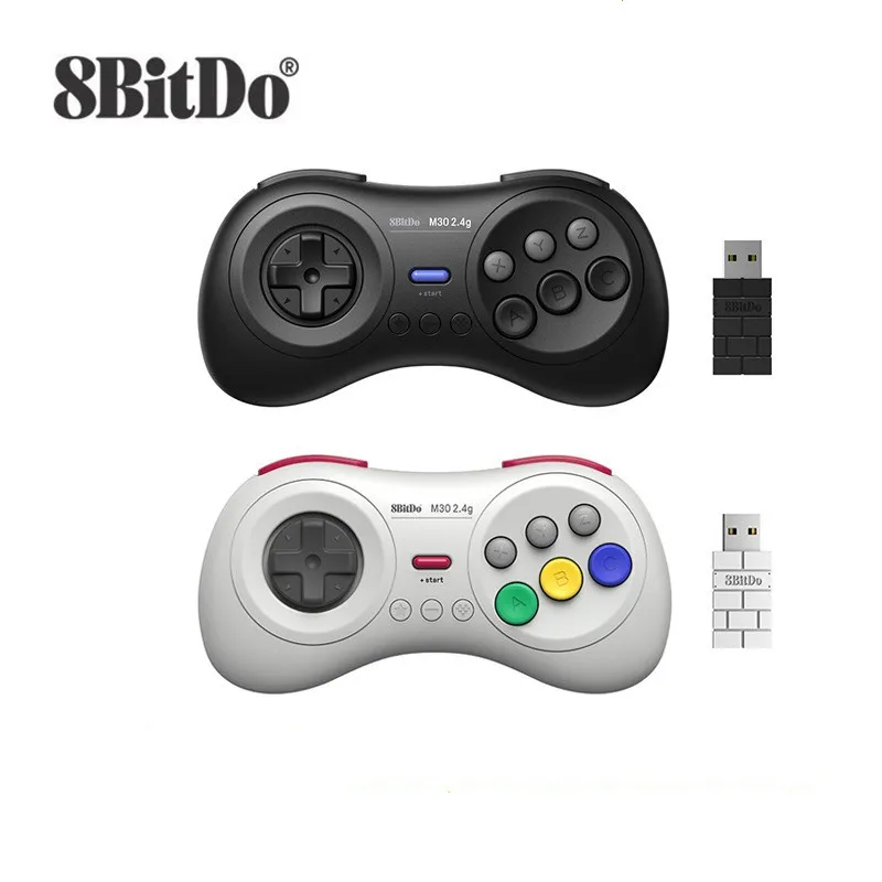 

8BitDo M30 2.4G Wireless Gamepad For Sega Genesis Mini Game Controller For Mega Drive Mini NS Switch Gamepads Joystick Joypad