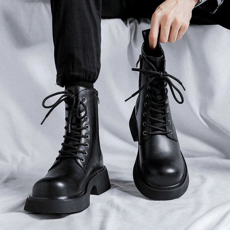 Роскошные брендовые Ботинки Челси высокого качества 2023 Кожаные Классические