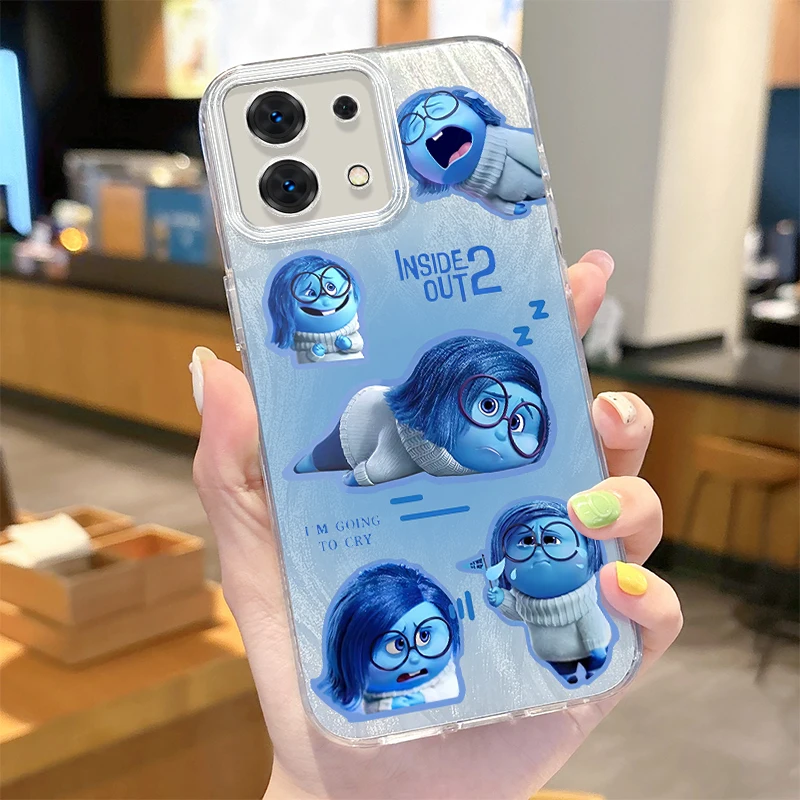 Disney Inside Out 2 Camlet Case for Xiaomi Redmi Note 13 12 Pro Plus 12S 11S 5G 11 10 9 4G 13C 12C 10C 9C A3 A2 A1 Hard Cover