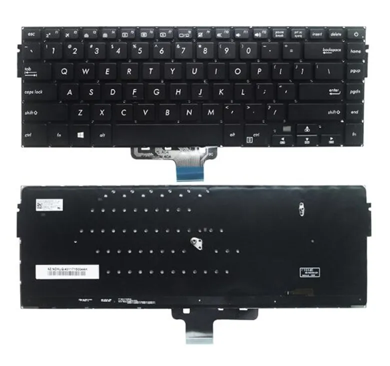 Для ASUS VivoBook X510U X510UA X510UN X510Q X510QA X510QR Pro15 S15 S510U S5100UQ UK505B U5100UQ S510UAUS клавиатура с подсветкой