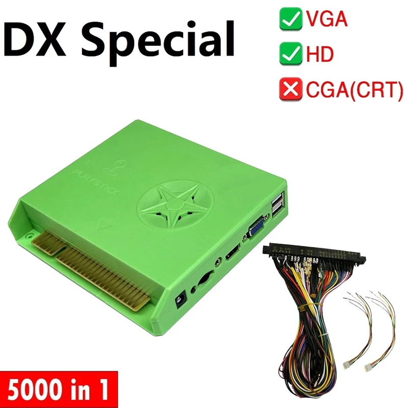 

5000 в 1 DX специальная аркадная игровая консоль Jamma материнская плата + 2,8 мм кабель Jamma для Pandora Сага Box DX Special HD VGA