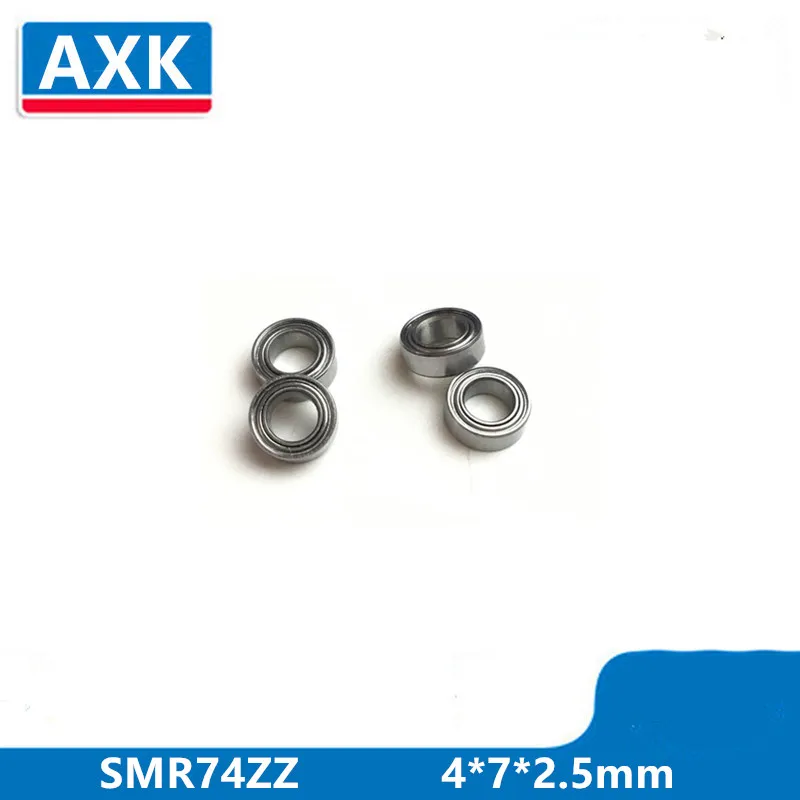 

Axk Factory Direct Mr74 Smr74 Z Smr74zz L-740zz L-740x2zz Wa674zz 4*7*2.5mm Miniature Stainless Steel Bearing 440c Material