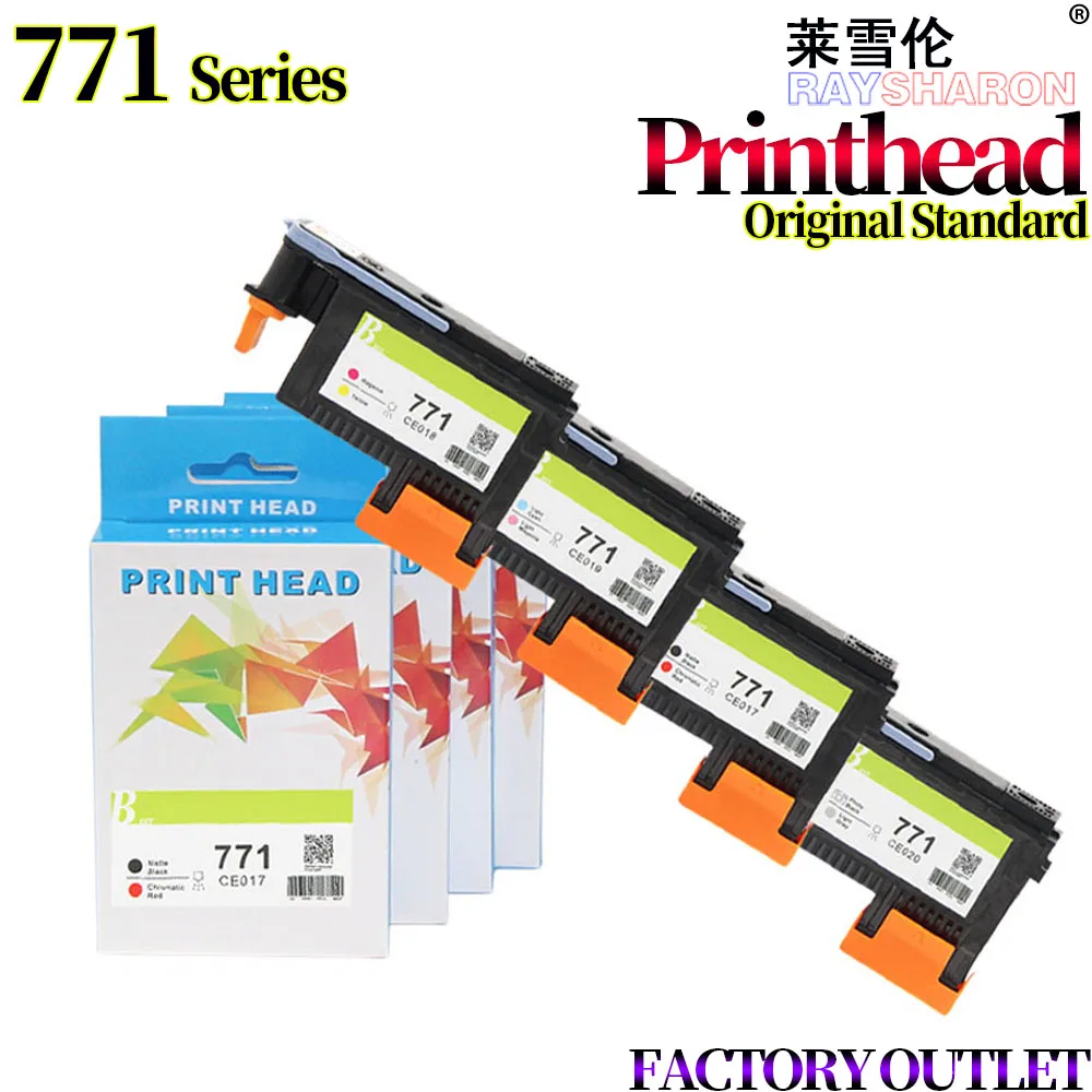 Печатающая головка для использования в принтерах HP 771 CE017A CE018A CE019A CE020A Designjet Z6200 Z6600 Z6800, 4 цвета.