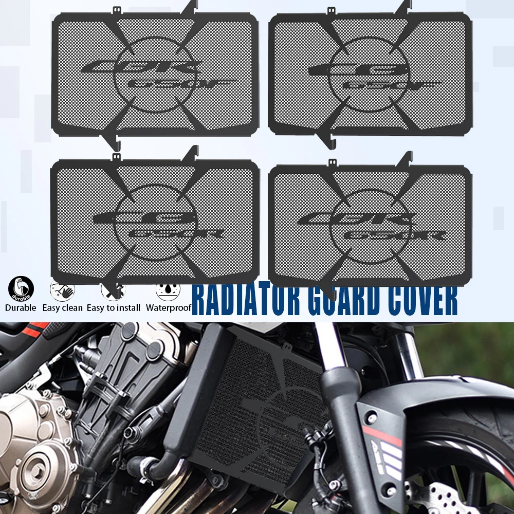 

2023 Motorcycle Accessories For HONDA CBR650F CB650F CBR650R CB650R CB 650 F CBR 650 R Radiator Guard Grille Cover Grill Mesh