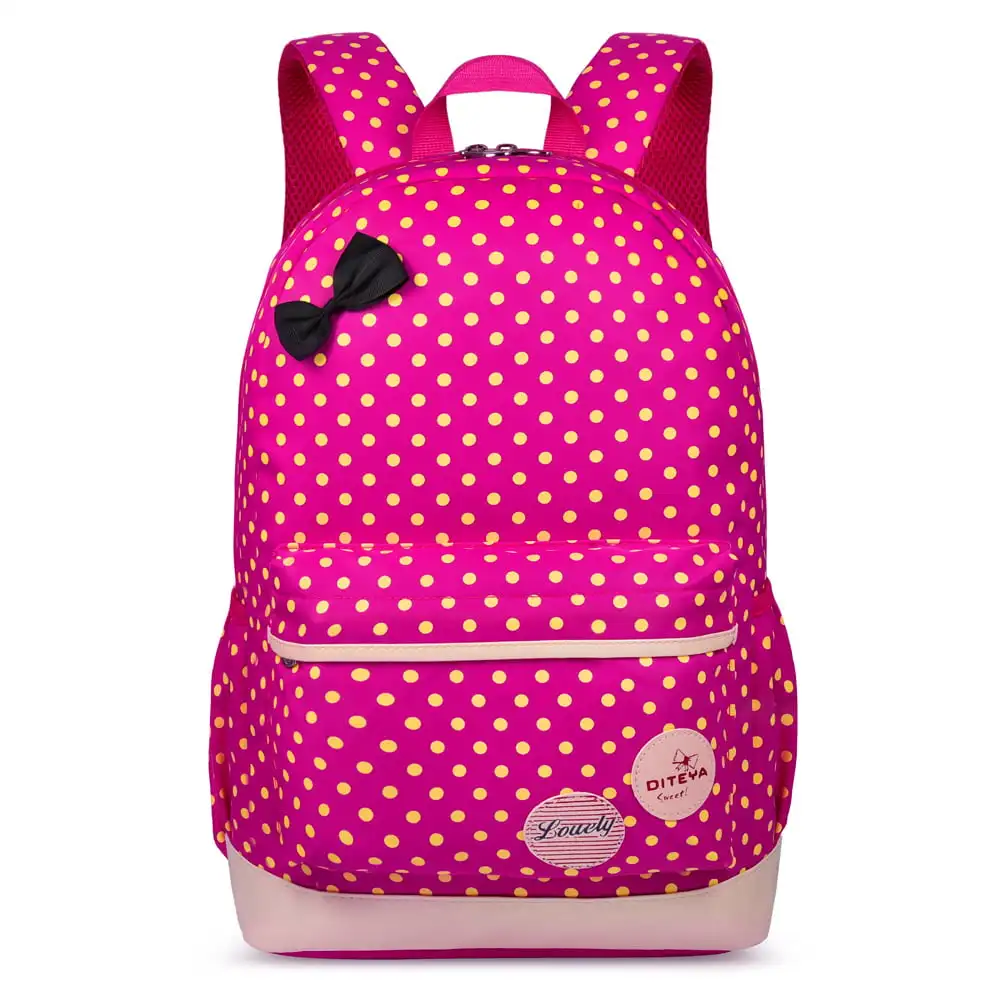 3 in 1 Casual Style Lightweight Canvas Bookbag/ School Backpack with Cross-body Bag and Purse/Pen Bag, Traveling Backpack