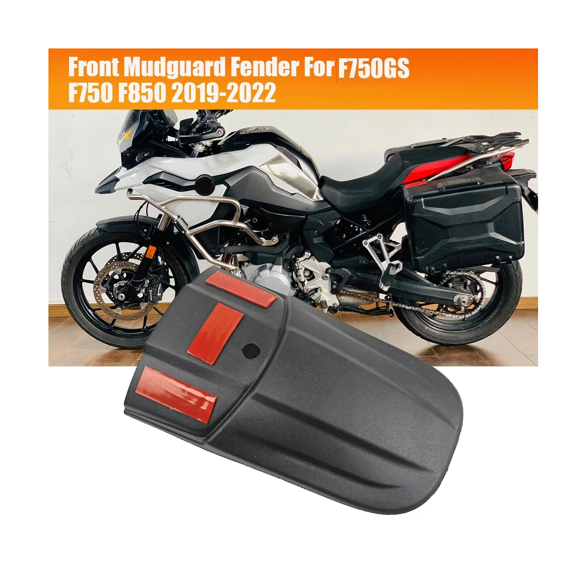 

Motorcycle Front Mudguard Fender for BMW F750GS F750 2019-2022 Motorbike Extender Mud FlAP Splash Guard