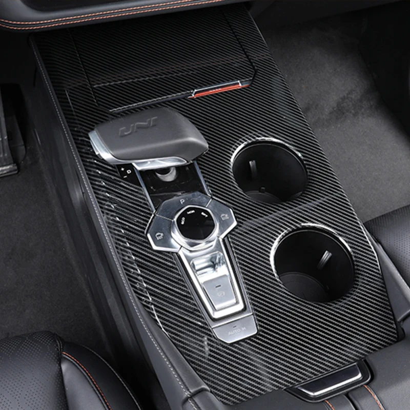 Наклейки для интерьера автомобиля Chang An Unik Uni k 2021-2023 ABS Текстура углерода