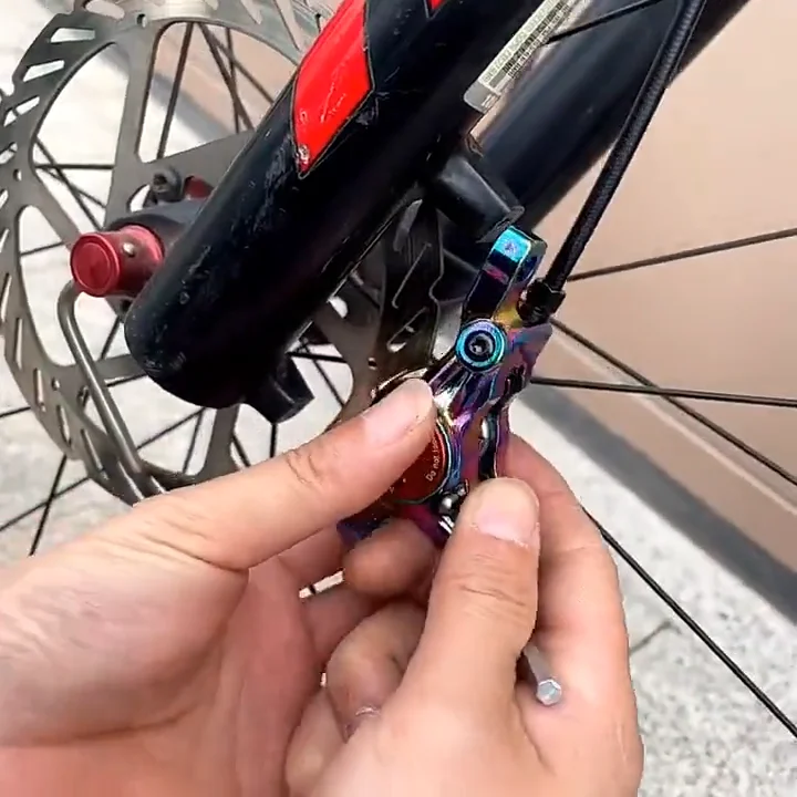 

Universal Mountain Bike 6061 T6 Quenched Material Hydraulic Brake Bicycle ZOOM HB-875 Hydraulic Disc Brake Set