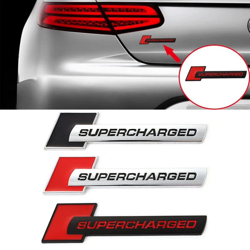 

3D Metal Car Styling Trunk Fender Logo Sticker for Land Rover Range Rover Supercharged Audi A3 A4 A5 A6L Q3 Q5 Q7 RS S3 S4 S5 S6