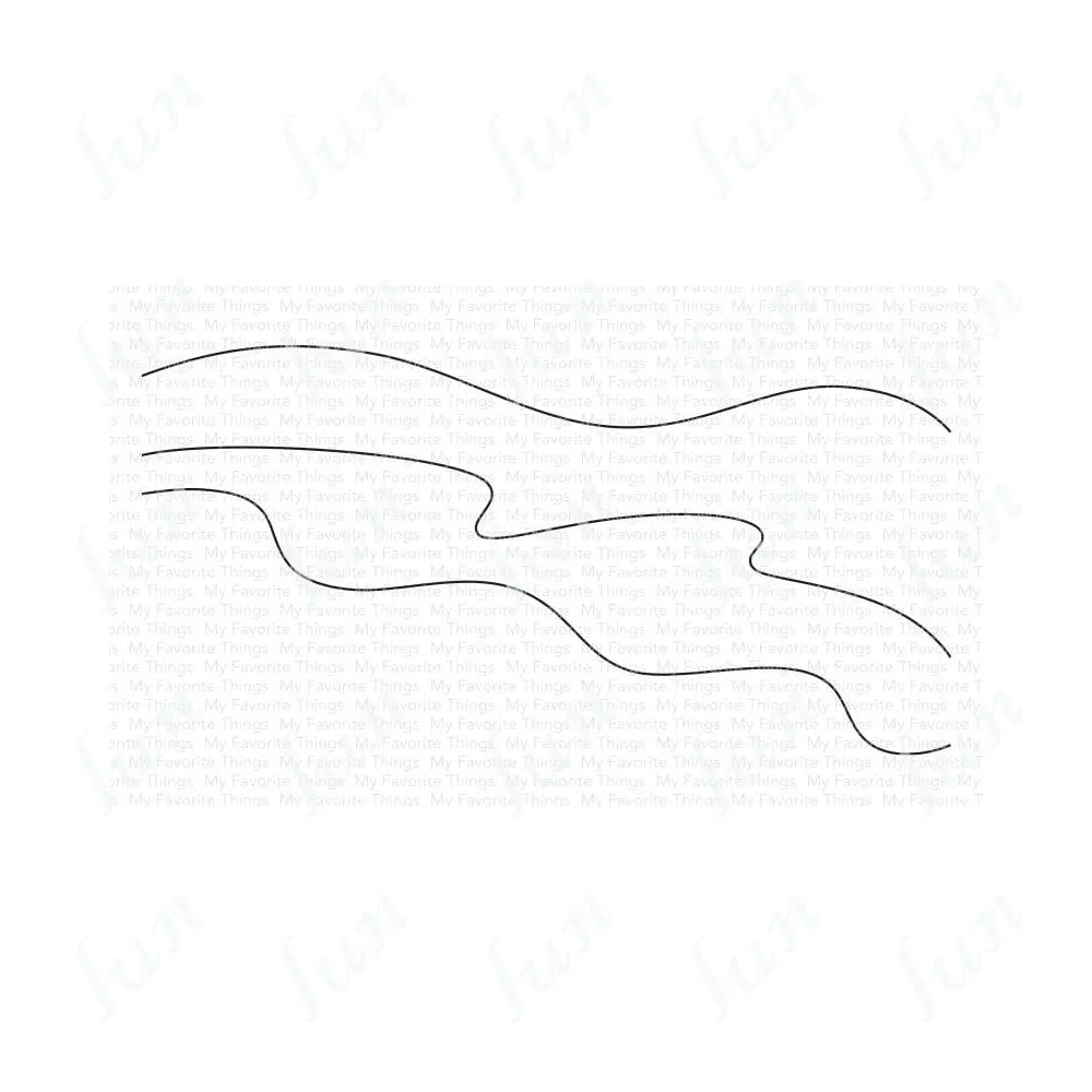 

Sand and Surf Wave Metal Cutting Dies Scrapbooking Material Diy Album Make Paper Embossing Craft Supplies Diary Decor Cut Die
