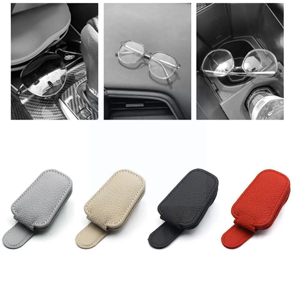 

Держатель для очков автомобильный, магнитный зажим для солнцезащитных очков, крепкий универсальный защитный козырек B5E6