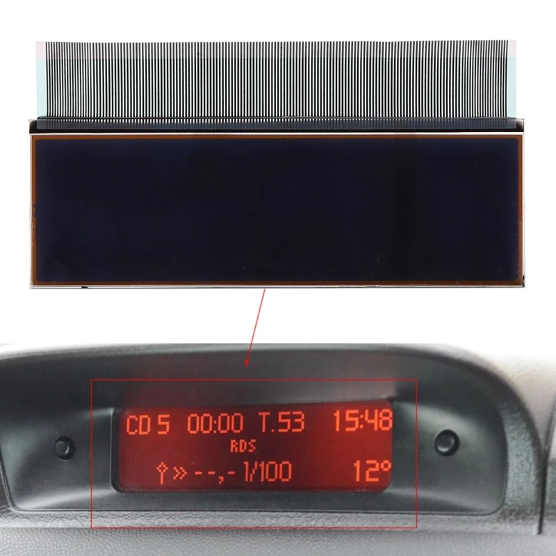 

Стеклянный ЖК-дисплей Панель навигация дигитайзер центральный навигатор Экран для 206 307 C5 Xsara Picasso сменный аксессуар D7YA
