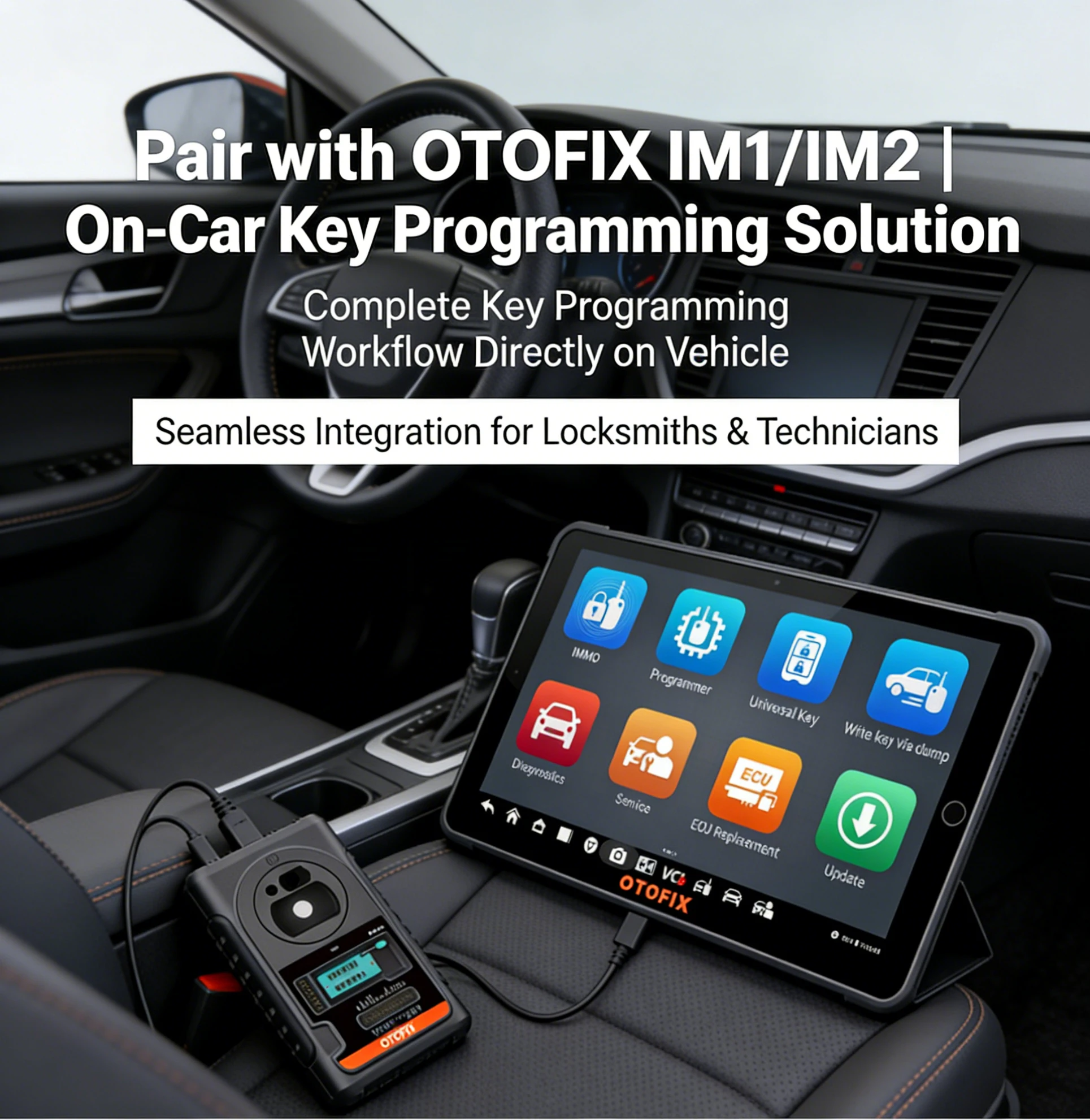 Фото OTOFIX XP1 PRO – универсальный инструмент для программирования автомобильных ключей, обновленная версия XP1 для OTOFIX IM1 и IM2. №3