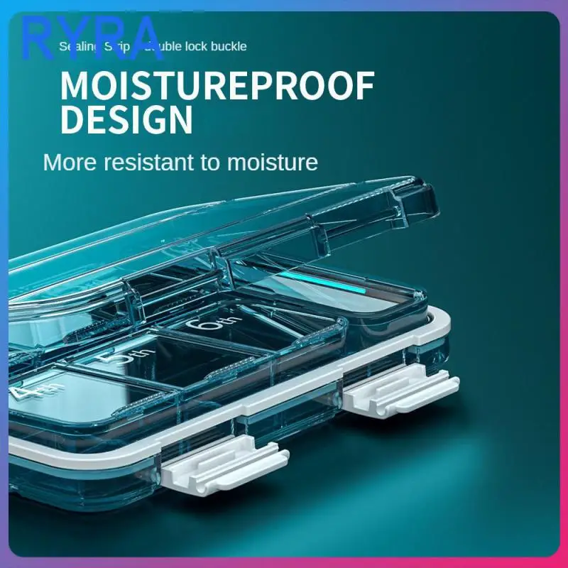 

Многофункциональная коробка для хранения, мини-коробка для хранения синих/белых/коричневых/черных таблеток, влагостойкая подупаковка, кор...