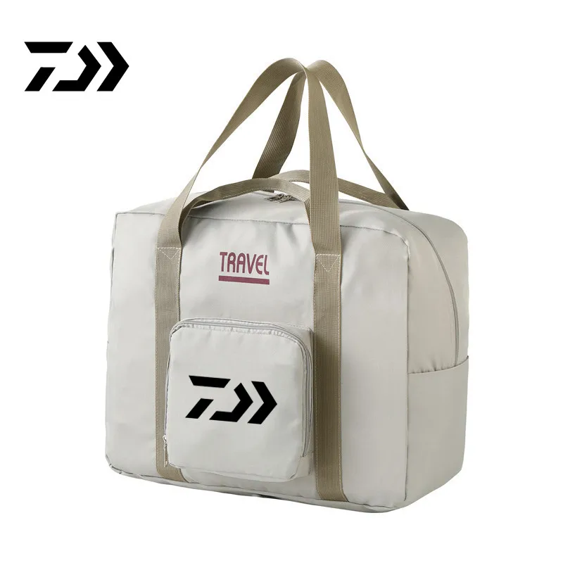 

Daiwa Outdoor Fishing Bag Foldable Portable Handheld Fishing Bag Large Capacity Trolley Luggage Storage Bag