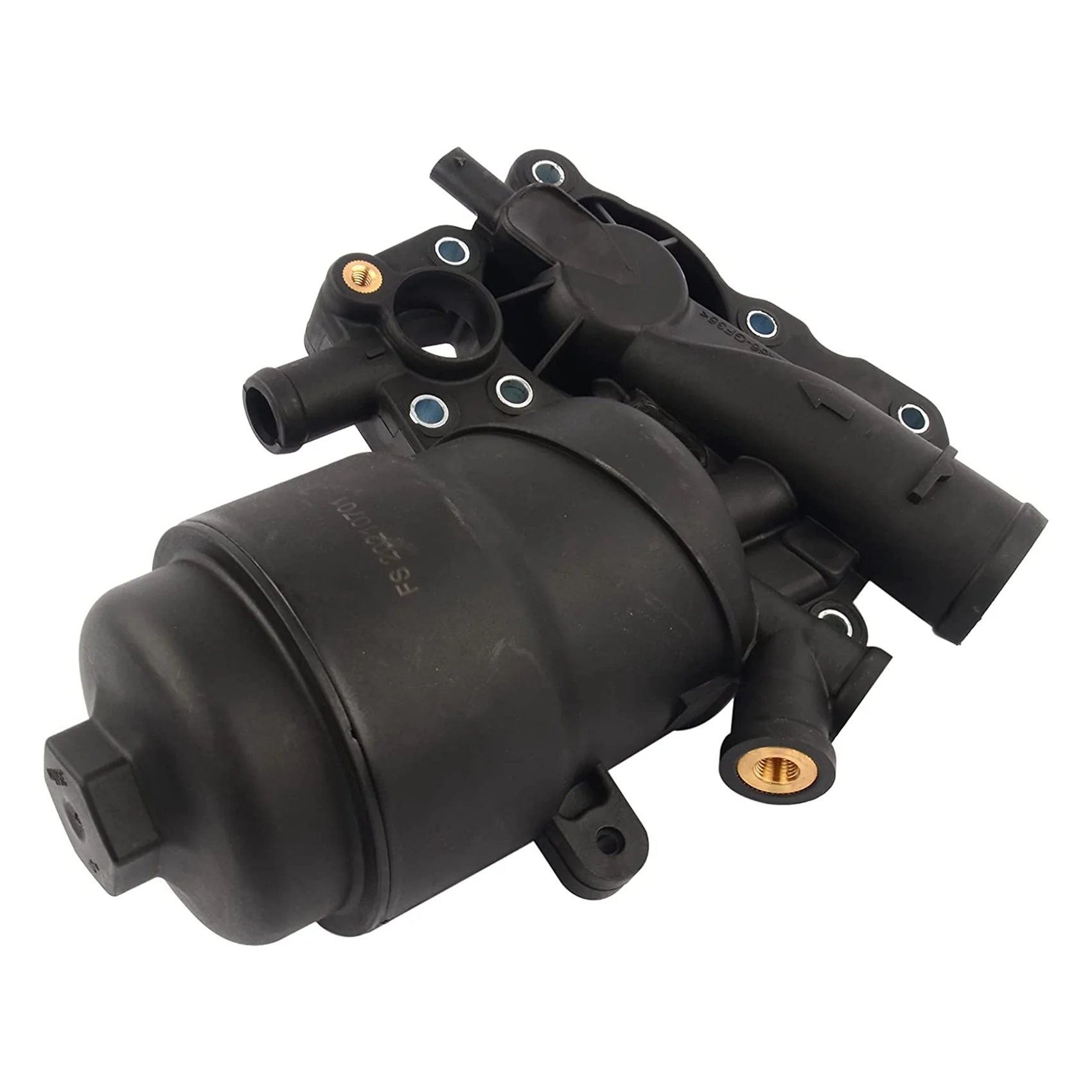 Корпус масляного фильтра двигателя 059115389P с термостатом охлаждающей жидкости для