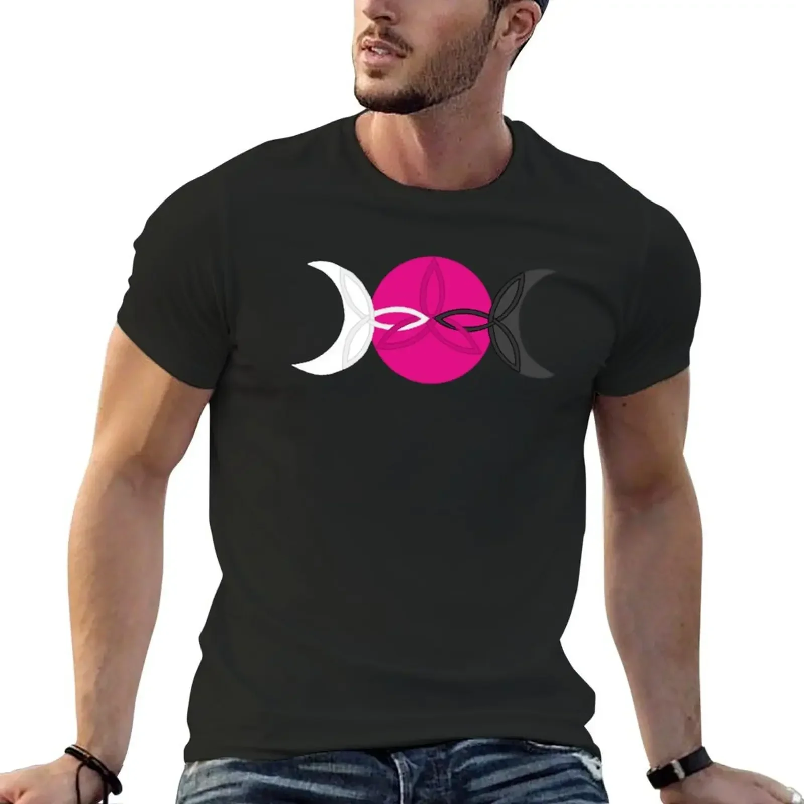 Футболка Triple Moon Triquetra с животным принтом для мальчиков возвышенные тяжелые весы