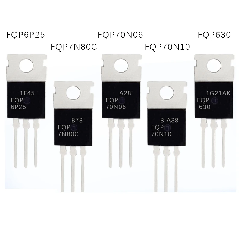 

1PCS FQP630 FQP6P25 FQP70N10 FQP70N06 FQP7N80C