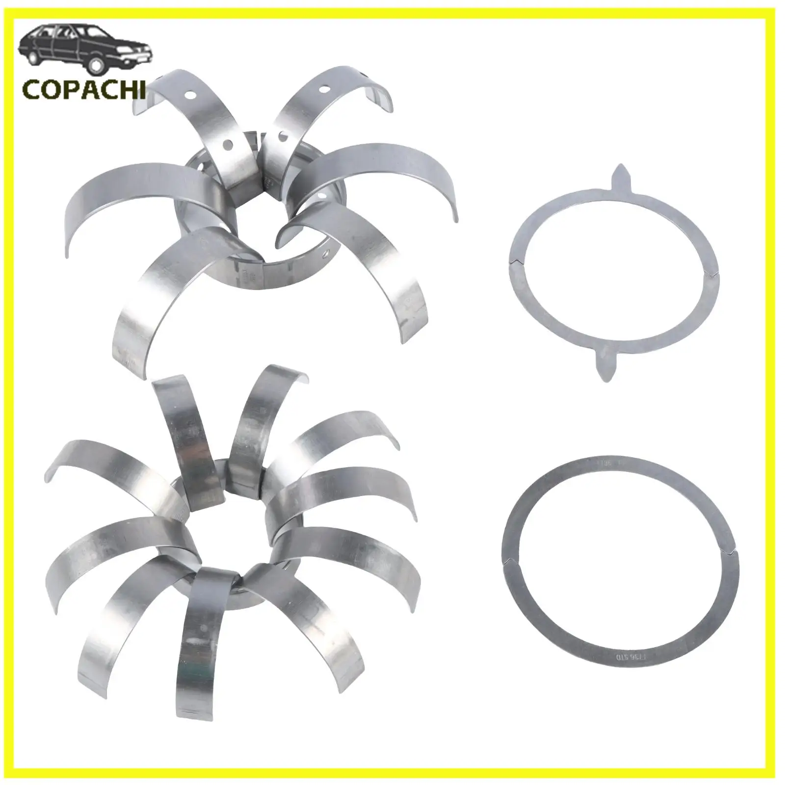 Автомобильный шатун и коленчатый подшипник RB969 MB969 для 03-15 Toyota 4runner FJ Cruiser Tacoma Tundra