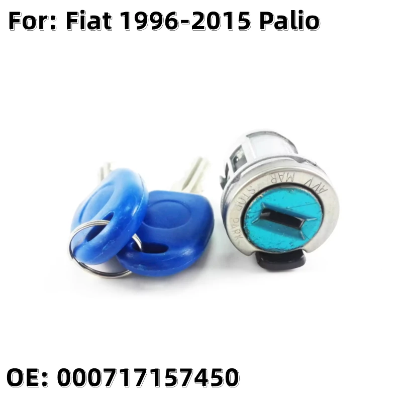 OE: 000717157450 оригинальный цилиндр зажигания для Fiat 1996-2015 Palio с 2 ключами