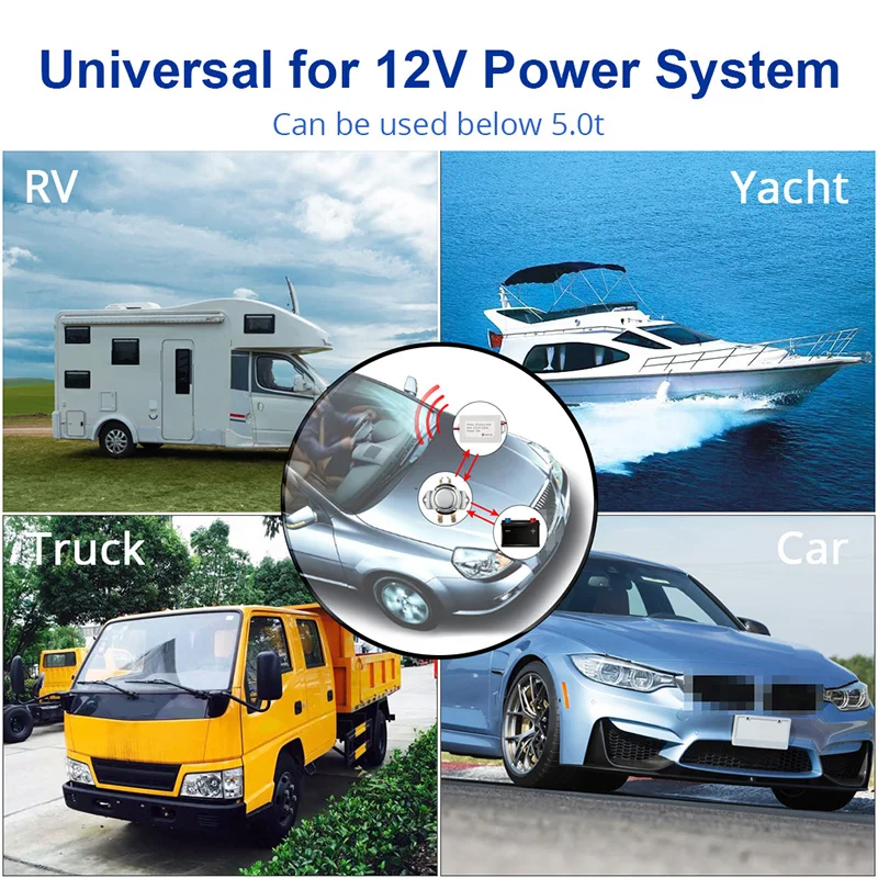 ADPOW пульт дистанционного управления для автомобиля грузовика аккумуляторных