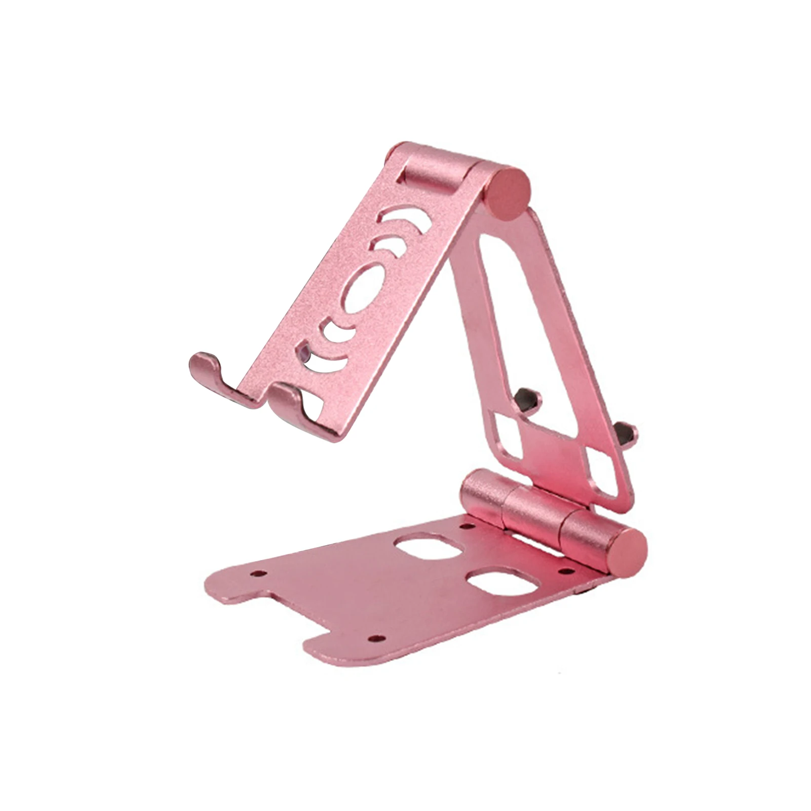 

Hands Free Foldable Phone Stand For Desk Durable Adjustable Angle Tablet Holder Portable Lightweight Office Home Aluminum Alloy