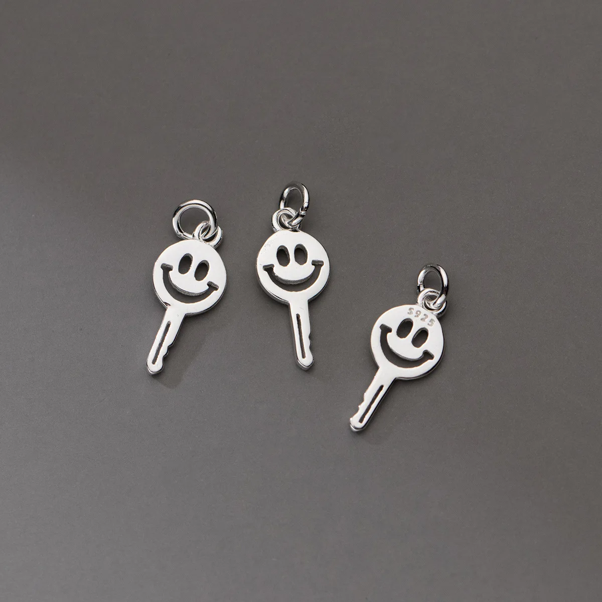 Милые Подвески MEETSOFT из стерлингового серебра S925 пробы в виде веселых