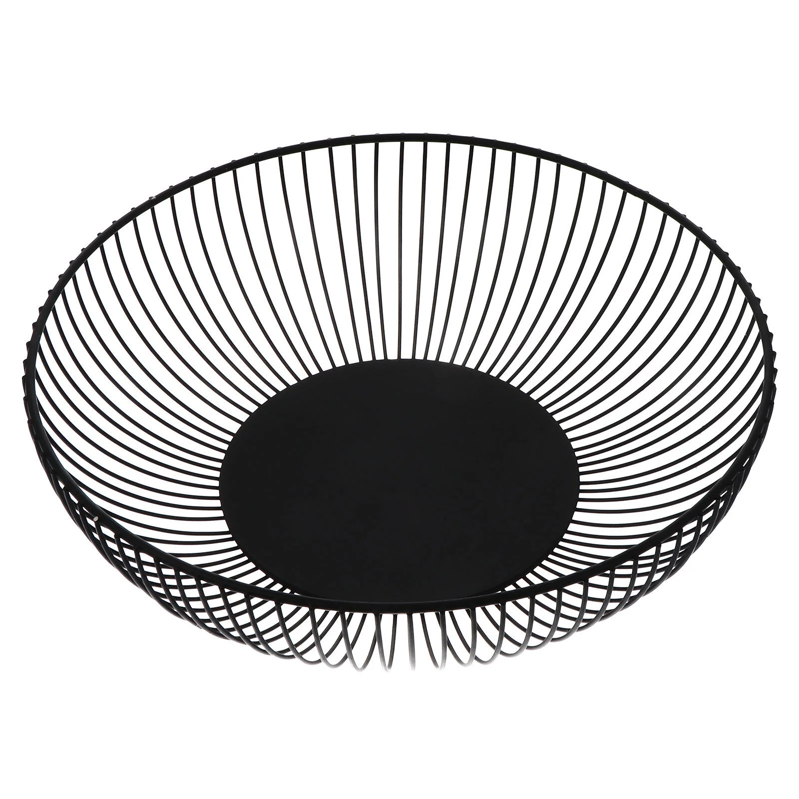 

Fruit Basket Bowl Living Room Fashion Fruit Dish for Black Kitchen Decor
