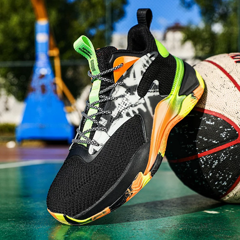 

Men's Sneakers 2023 New Men's Running Shoes Outdoor Anti-skid Sports Running Shoes Fashion Men's Sports Shoes Basketball Shoes