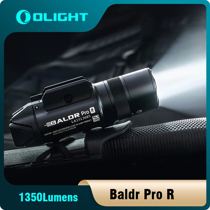 Фонарик Olight Baldr Pro R с 1350 люмен Водонепроницаемый IPX4 ...
