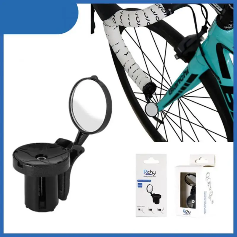 

Bicycle Rearview Mirror, Road Handlebar Jam, Handlebar Plug, Mirror, Bicycle Equipment, Adjustable Mirror, Safety Mirror