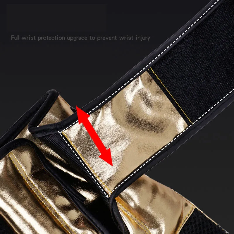 Boxing Gloves for Men Women Bright PU Karate Muay Thai Guantes De Boxeo Free Fight MMA Sanda Training Adults Kids Equipment