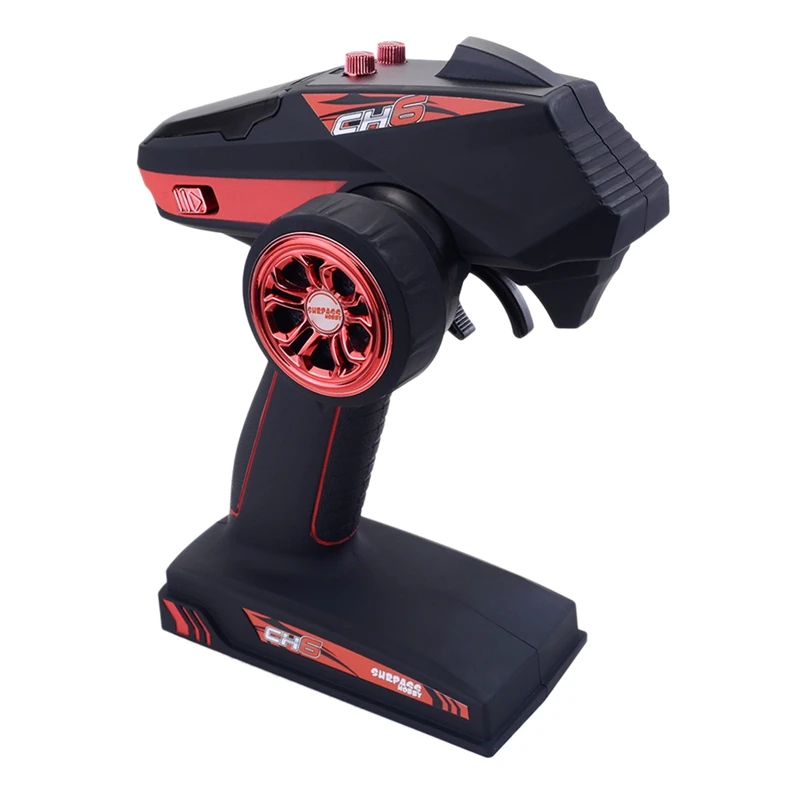 

4Ghz 6-Channel Remote Control Transmitter With Receiver Radio Suitable For Remote Control Car/Ship/Tank Mixed Mode A