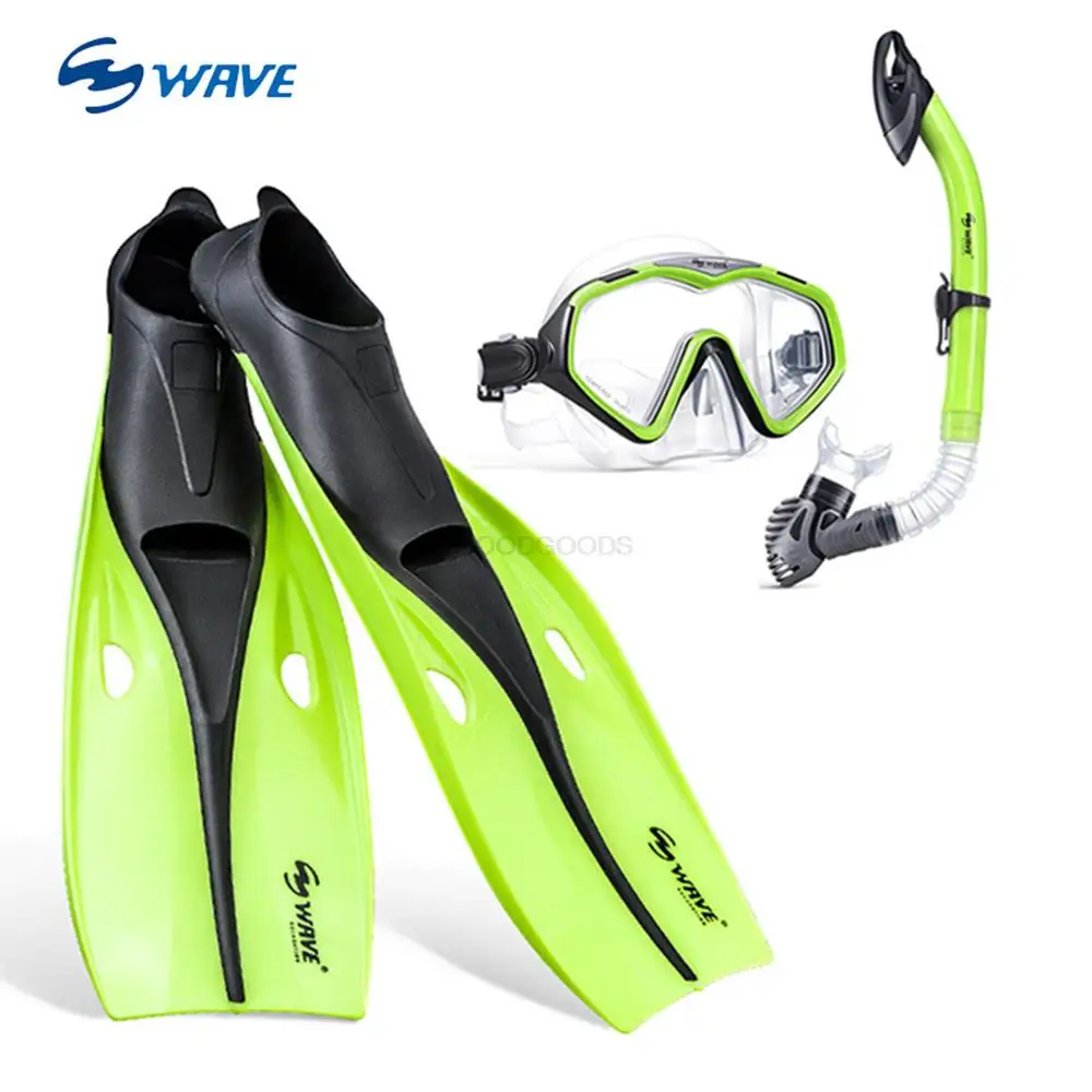 

Snorkeling Diving Swimming Fins Adult Flexible Comfort Swimming Fins Submersible Long Foot Flippers Water Sports