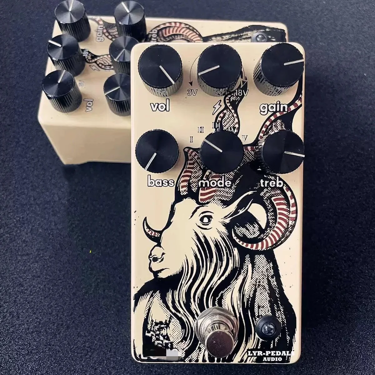 Гитарная педаль LILT Rock электрическая гитара FUZZ пять в одном режиме устройство с