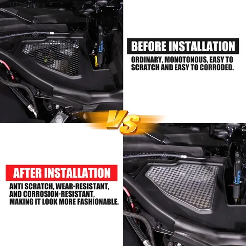 Для BMW X3 G45 G48 2025+ пылезащитный экран двигателя автомобиля, крышка от насекомых с защитой от засорения радиатора, защитный автомобильный Стайлинг